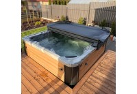 Akrilinė, elektrinė spa „Amber“ su gulima vieta Akrilinė, elektrinė spa „Amber“ su gulima vieta